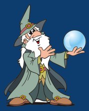 Wizard with Crystal Ball